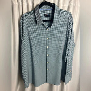 Move Performance Apparel By Quiete Plaid Long Sleeve Men’s Size XXL